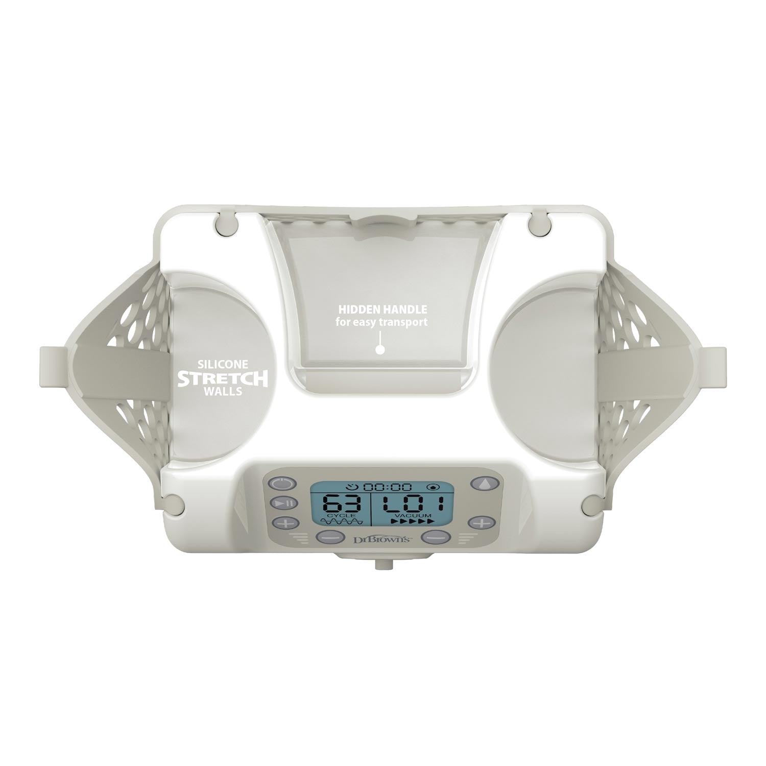 Dr. Brown's Customflow Double Electric Quiet Breast Pump with SoftShape Silicone Shields