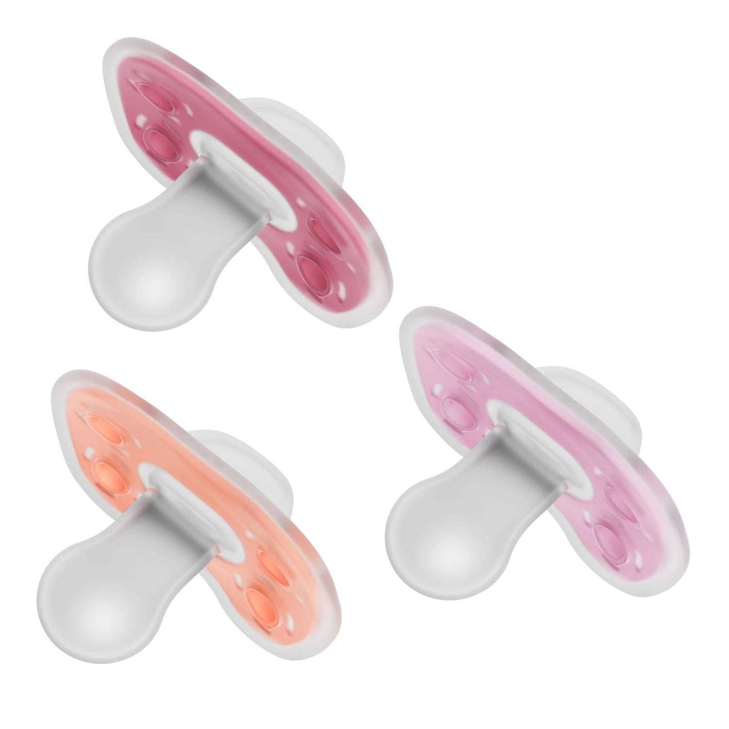 Dr. Brown's® Advantage™ One-Piece Silicone Pacifier, Ages 6-18 months – 3-Pack