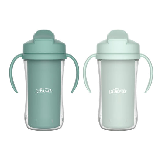Dr. Brown’s® Milestones™ Insulated Straw Cup, 2-Pack